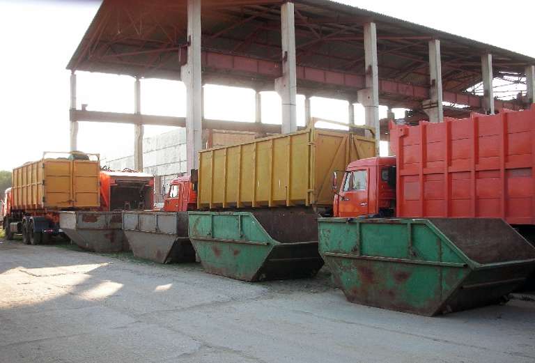 Заказать мусорный контейнер для вывоза мусора из Татарки в Московская область